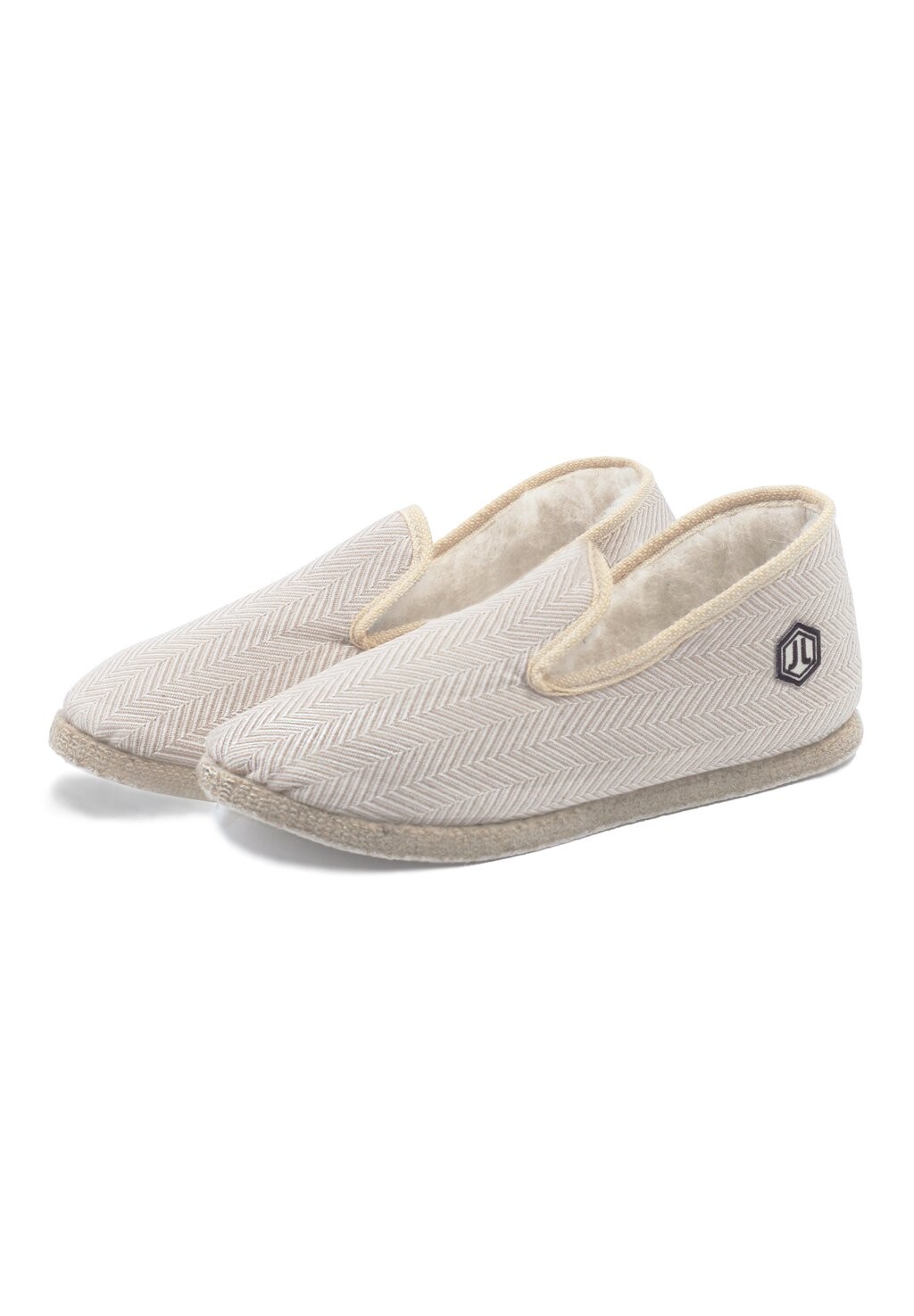 

Тапочки CHARENTAISES Jules & Jenn, цвет blanc beige
