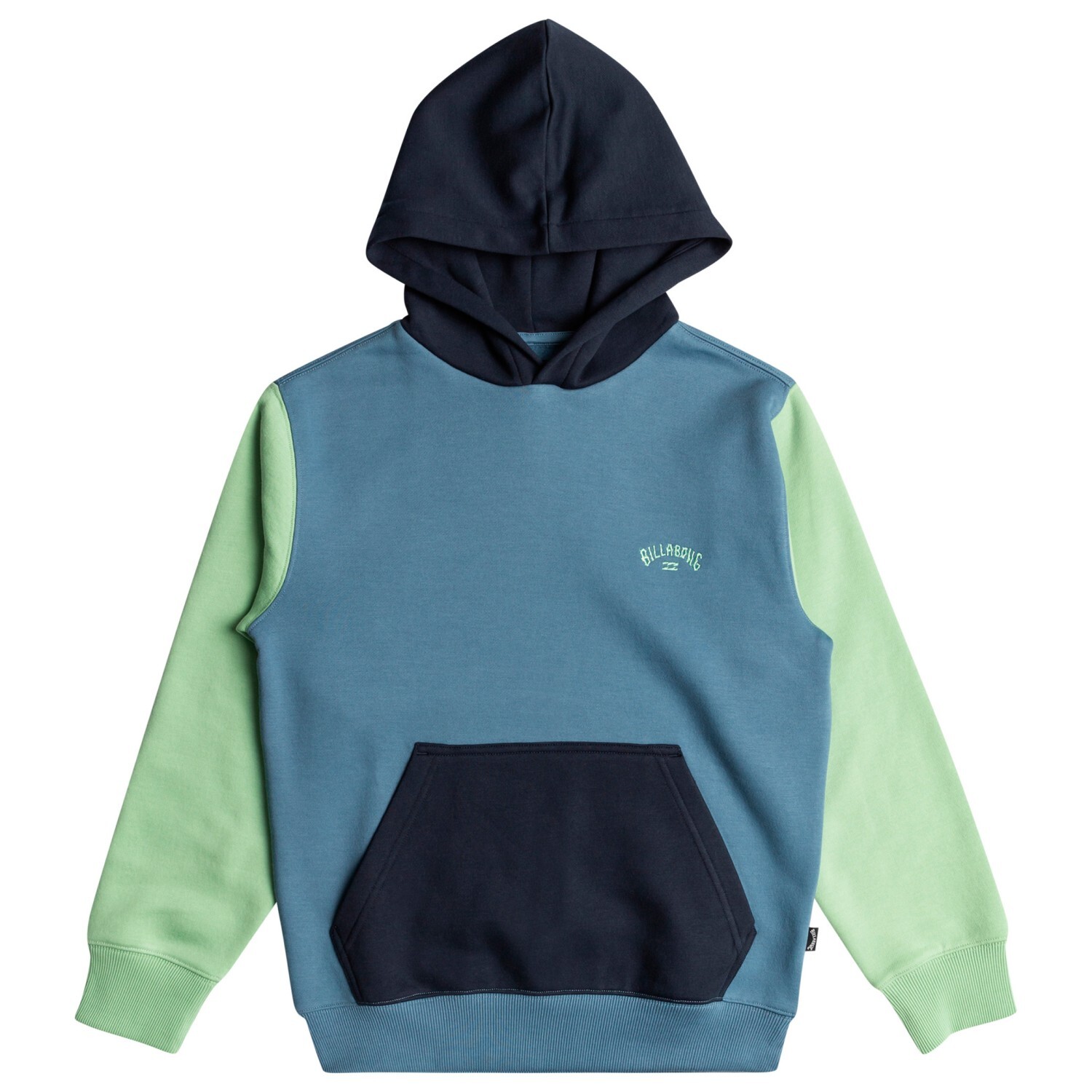 Толстовка с капюшоном Billabong Kid's Arch Block, цвет Vintage Indigo