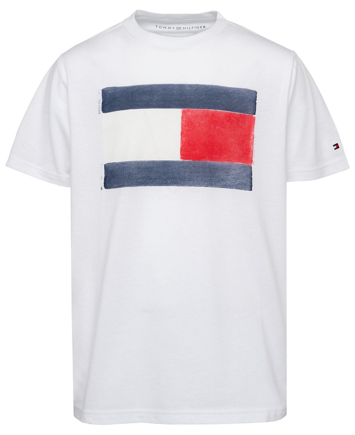

Футболка с графическим принтом Tommy Flag для мальчиков (для малышей) Tommy Hilfiger