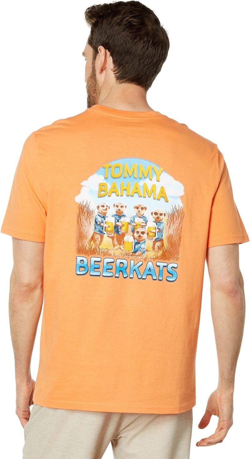 

Футболка с карманом Beercats Tommy Bahama, цвет Orange Peel