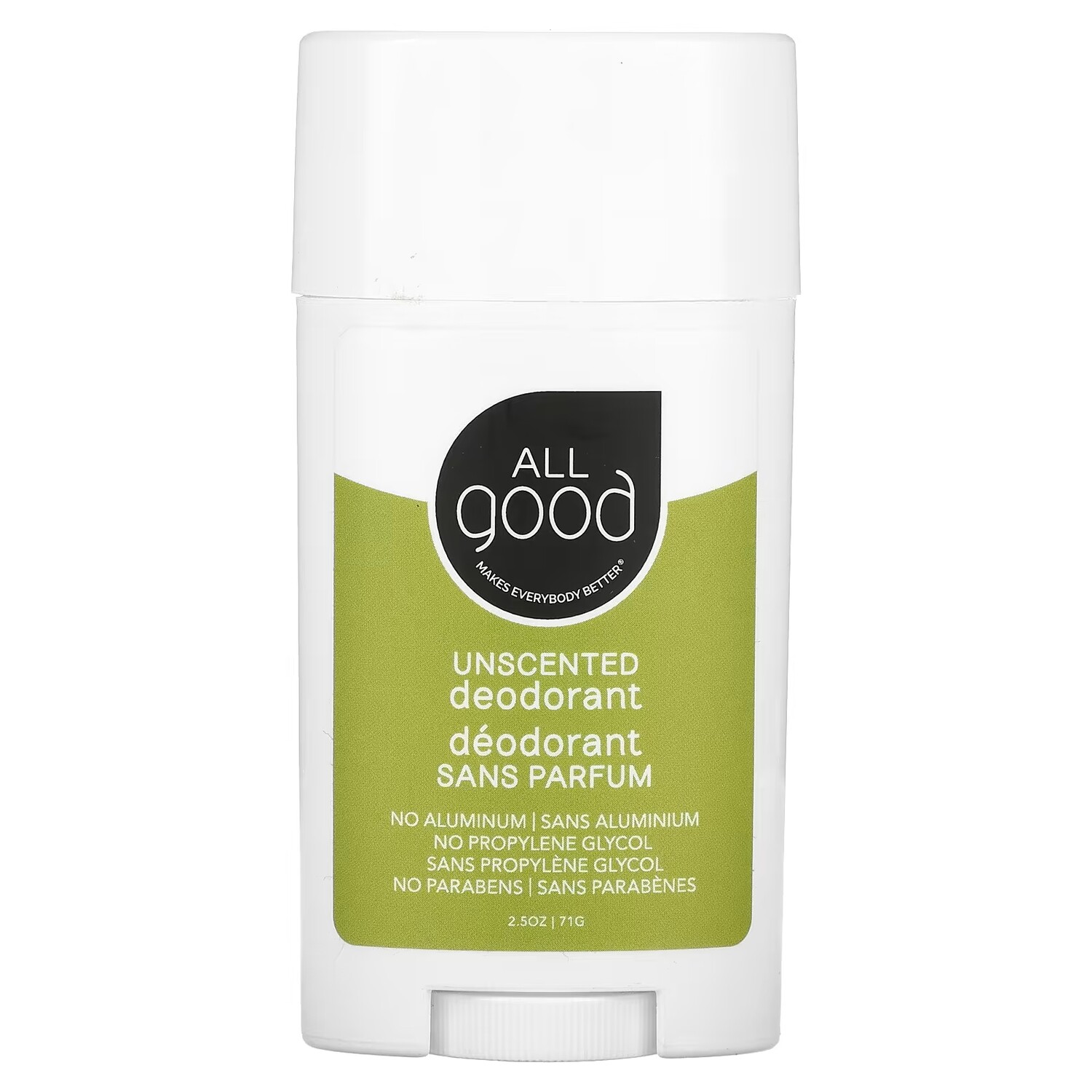 

Дезодорант All Good Products без запаха, 71 гр.