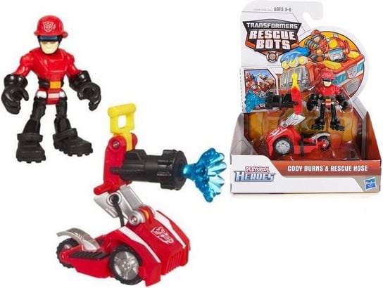 Playskool Heroes, Коллекционная фигурка, Трансформеры-спасатели, Коди, пожарная служба Hasbro