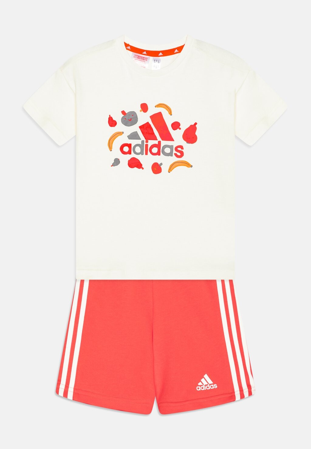 

Короткие спортивные брюки FRUIT UNISEX SET adidas Performance, цвет ivory/bright red