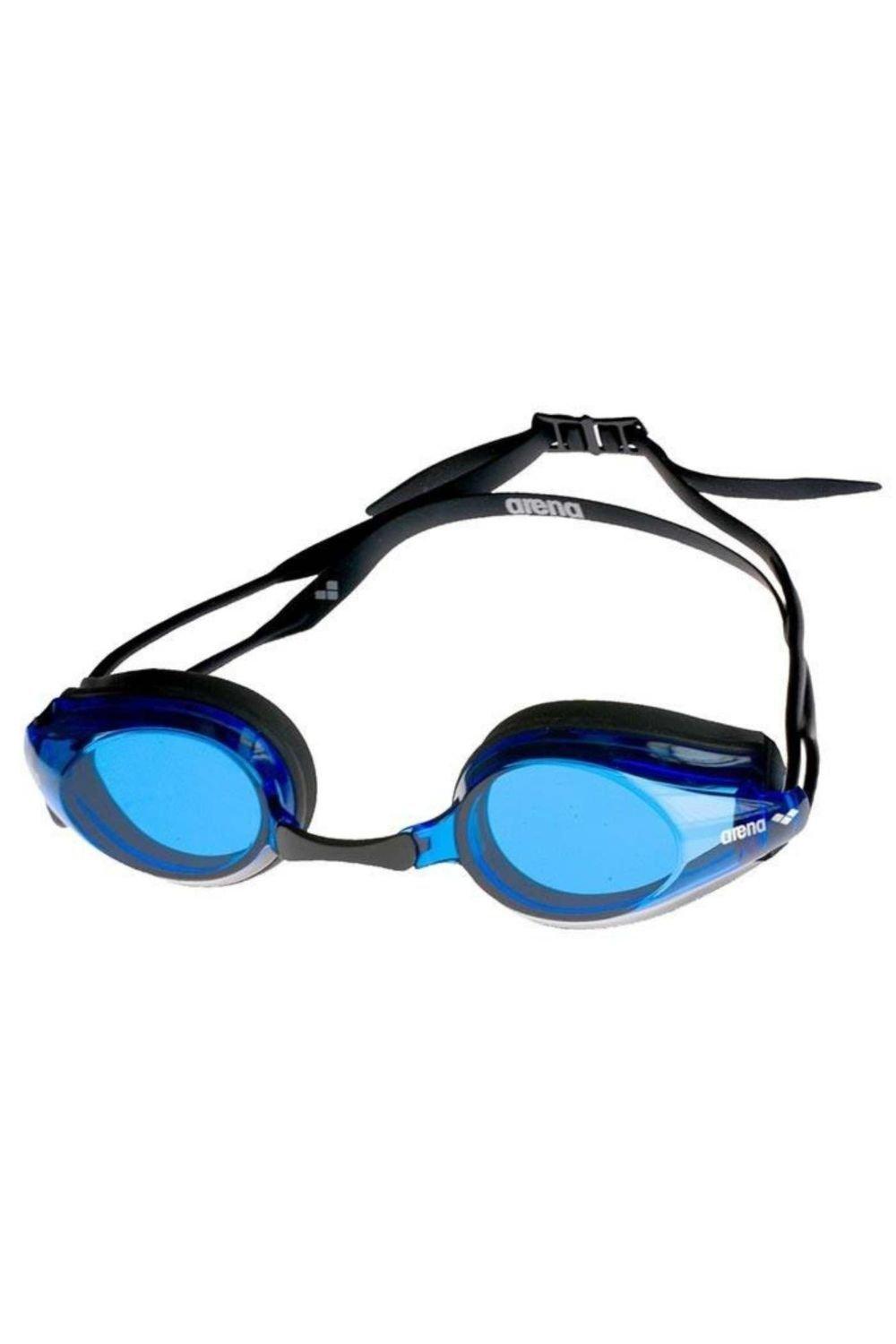 Очки для плавания Tracks – синие линзы Arena, черный очки для плавания arena tracks синие