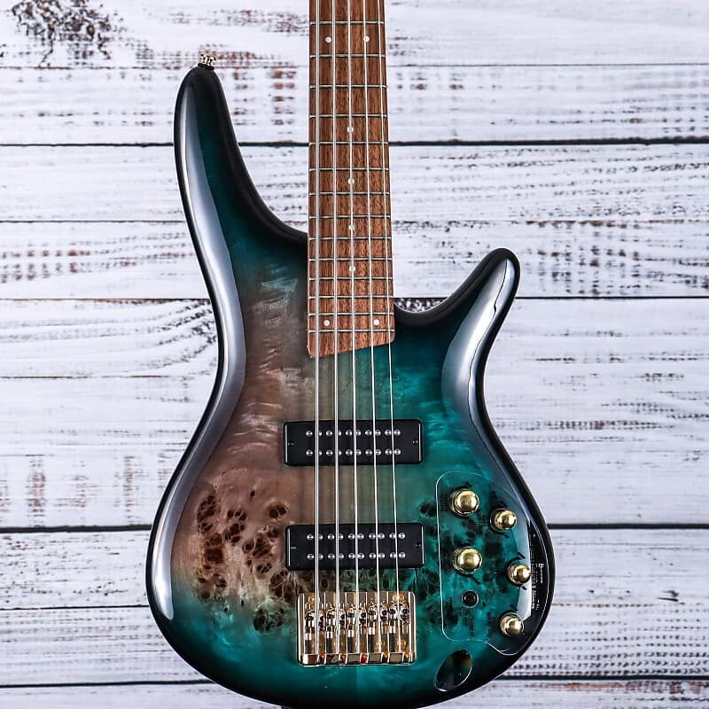 

Басс гитара Ibanez Sound Gear 5 String Electric Bass | Tropical Seafloor Burst | SR405EPBDX