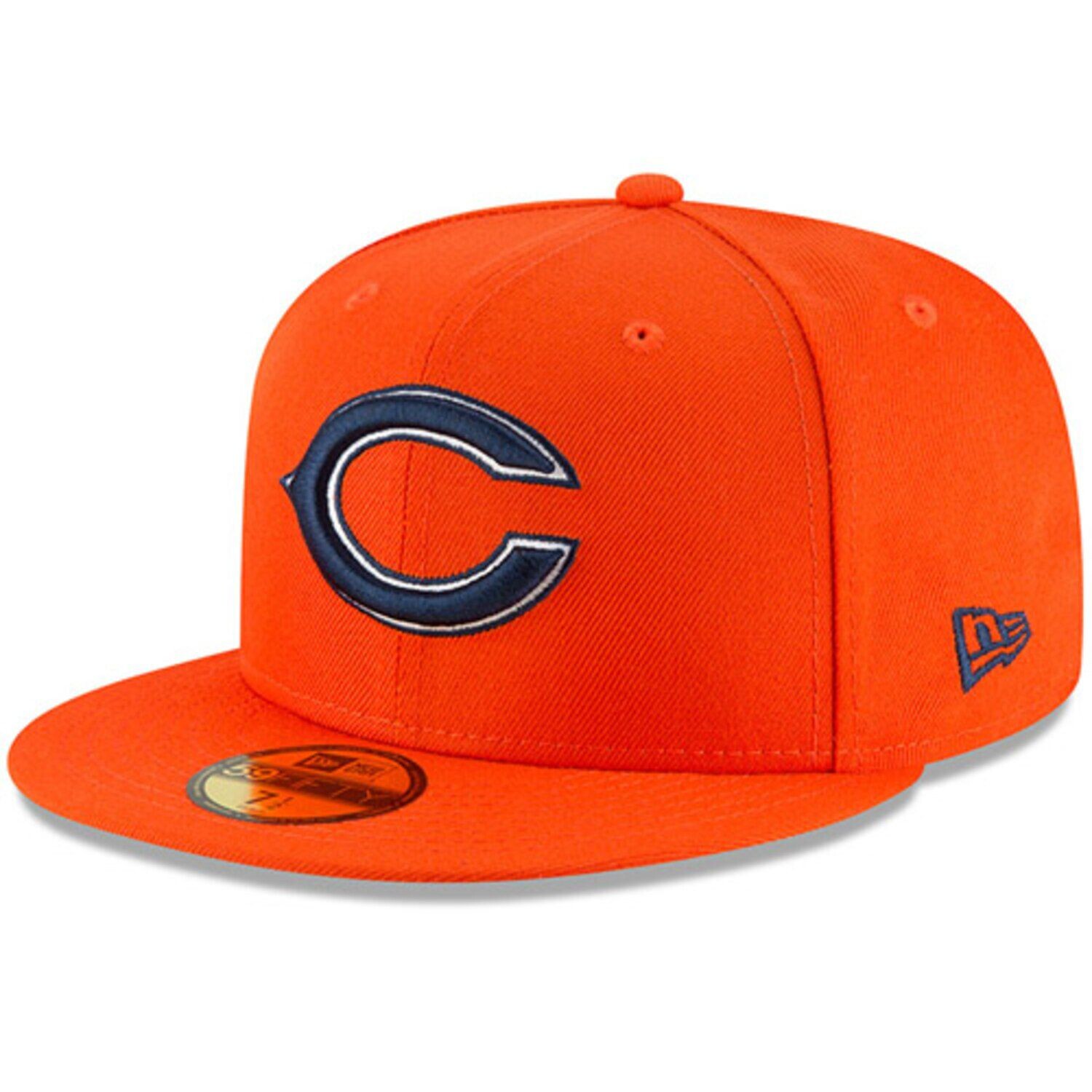 

Мужская кепка New Era Orange Chicago Bears Omaha 59FIFTY
