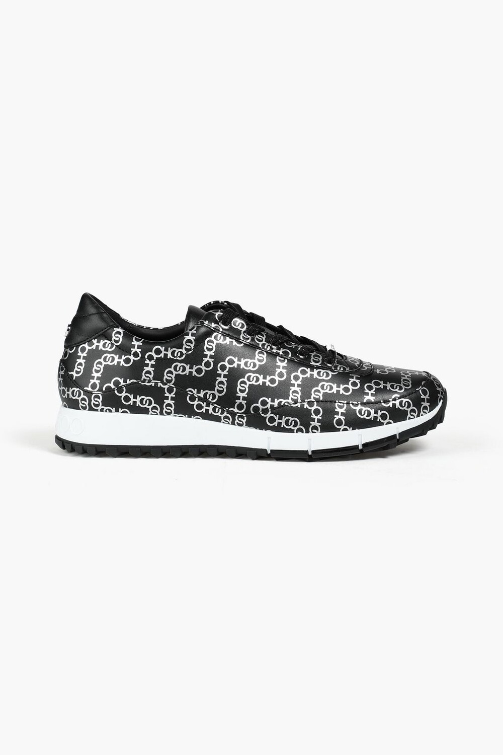 

Кроссовки Monza с логотипом JIMMY CHOO, черный