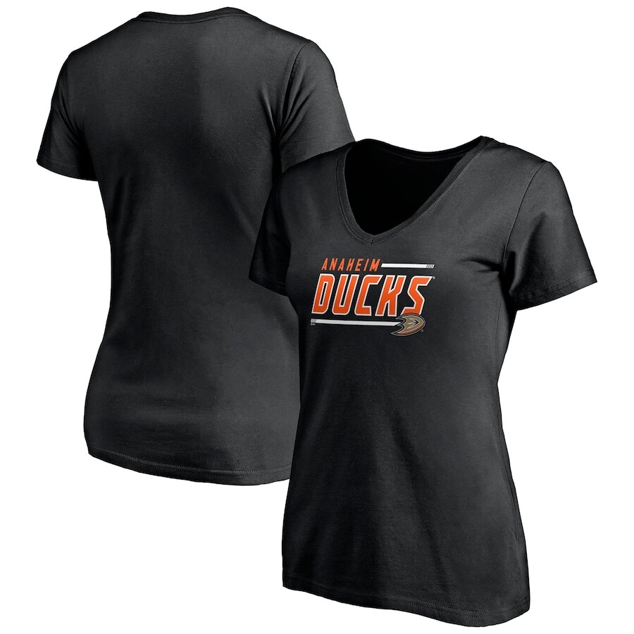 

Футболка с коротким рукавом Fanatics Branded Anaheim Ducks, черный