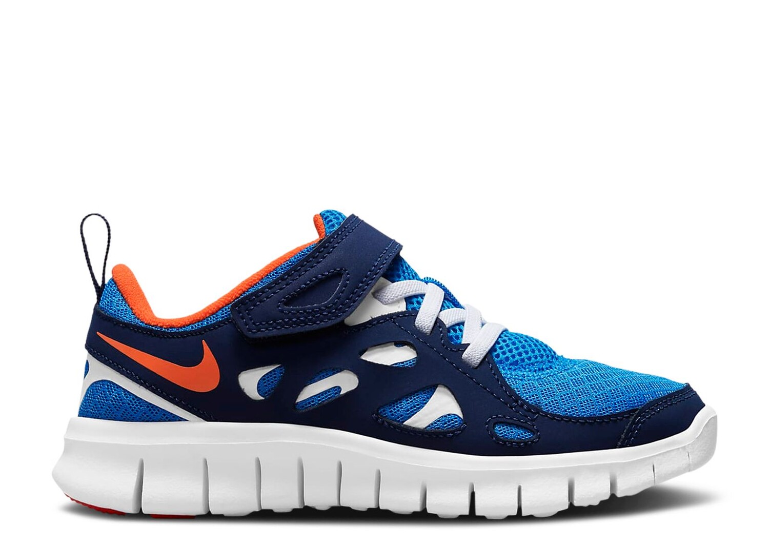 

Кроссовки Nike Free Run 2 Ps 'Light Photo Blue Orange', синий