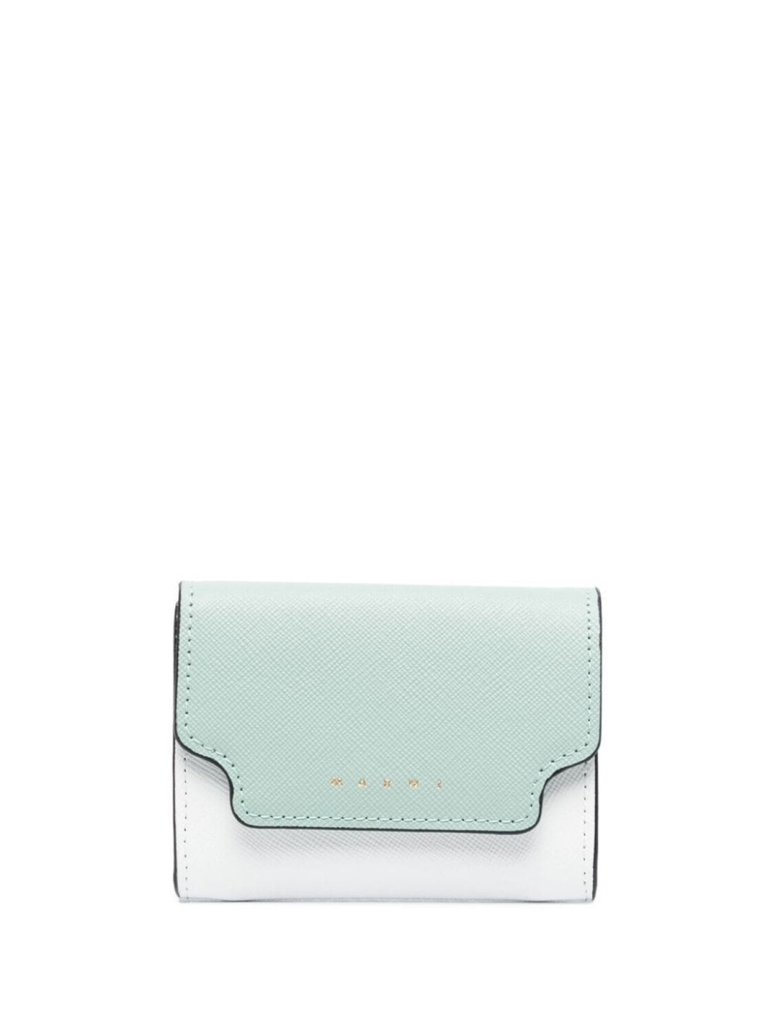 

Marni two-tone leather wallet, белый