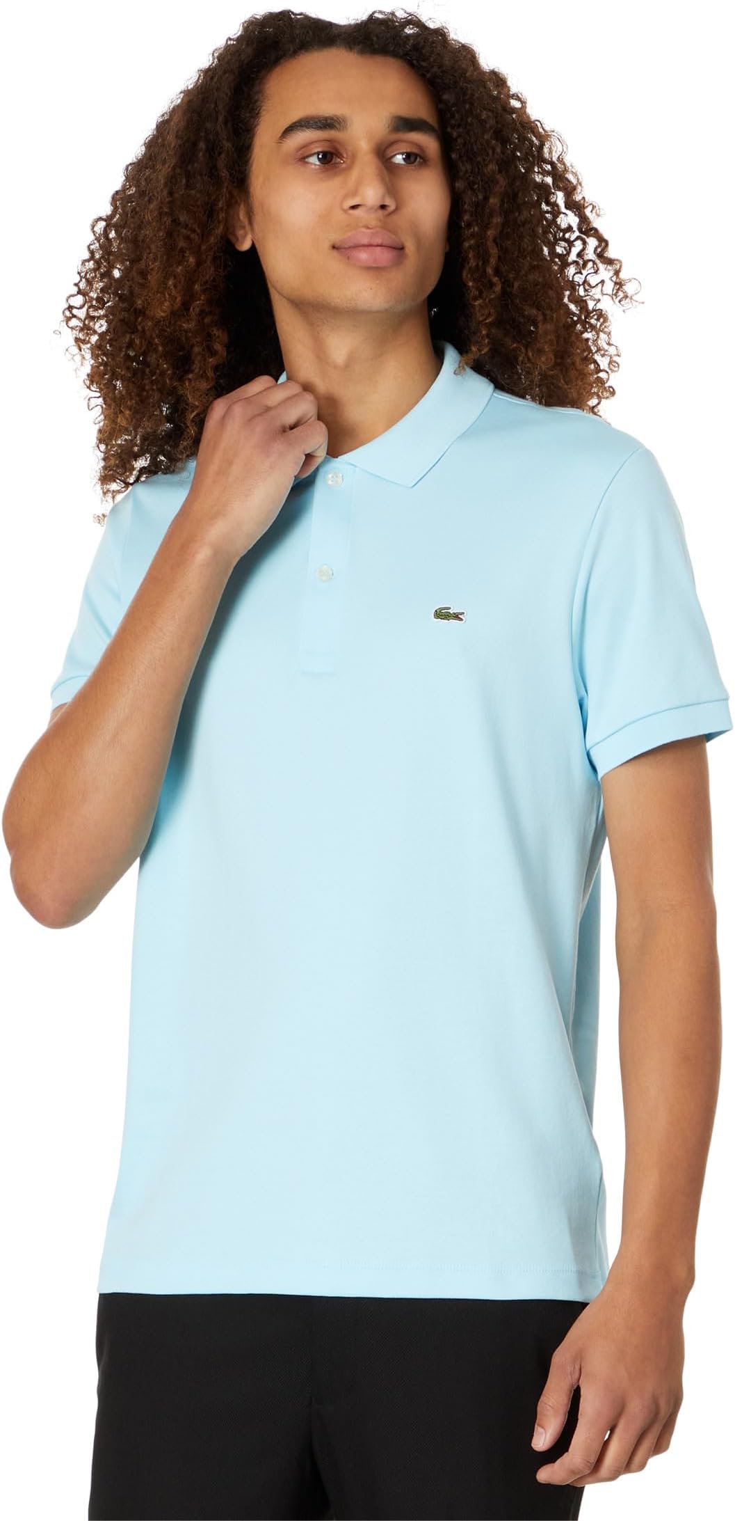 

Рубашка-поло Short Sleeve Jersey Interlock Regular Lacoste, цвет Agrion