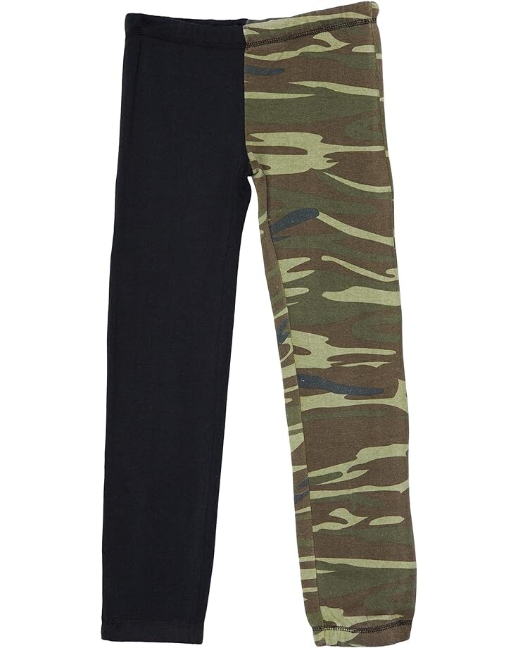 

Брюки Vintage Havana Color-Block Camo Fleece Joggers, цвет Black Camo