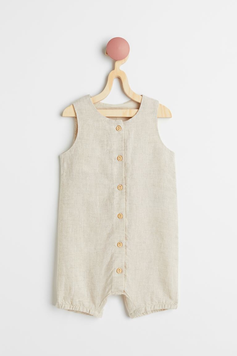 

Льняной комбинезон H&M