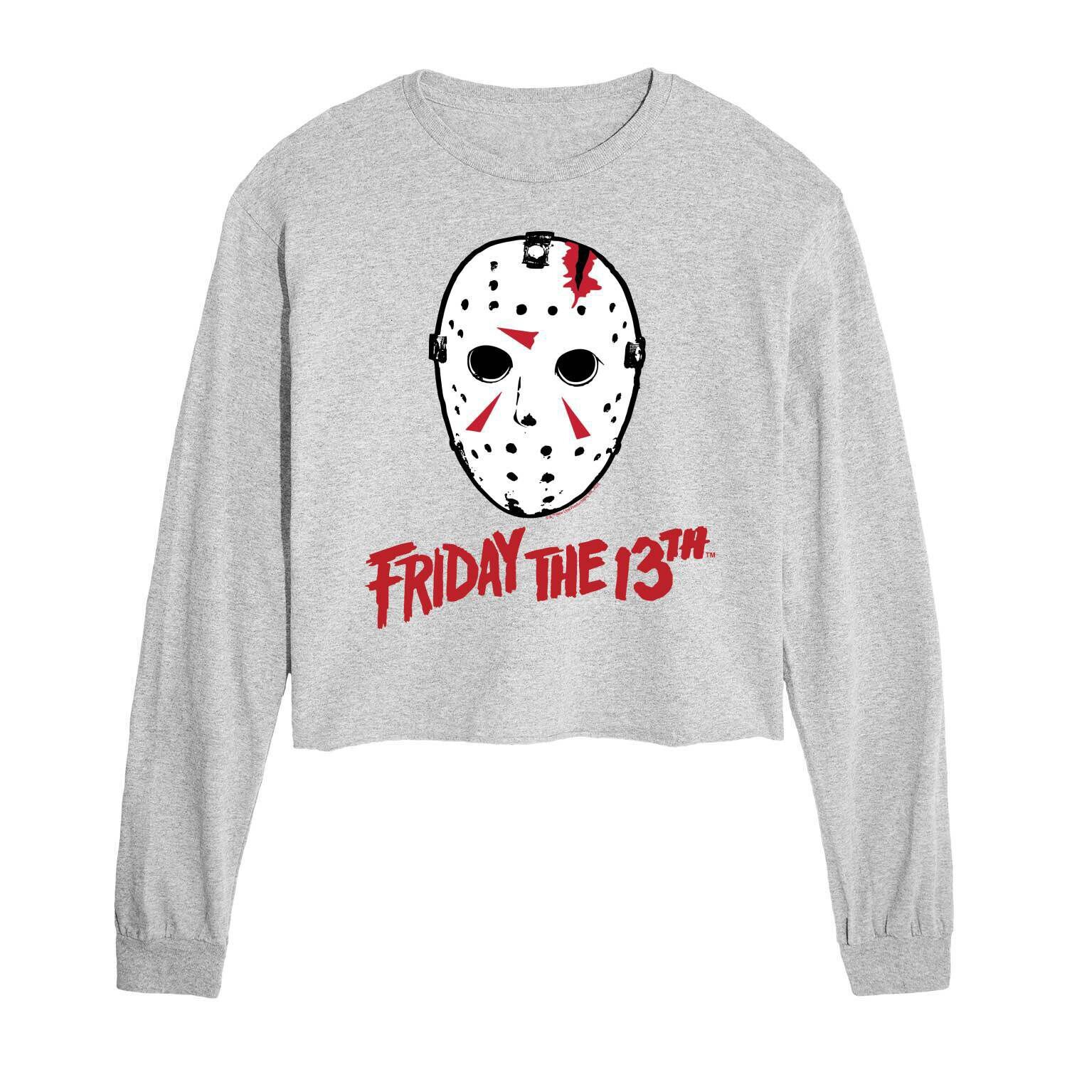 

Детская маска Friday The 13th с укороченным длинным рукавом Licensed Character, серый
