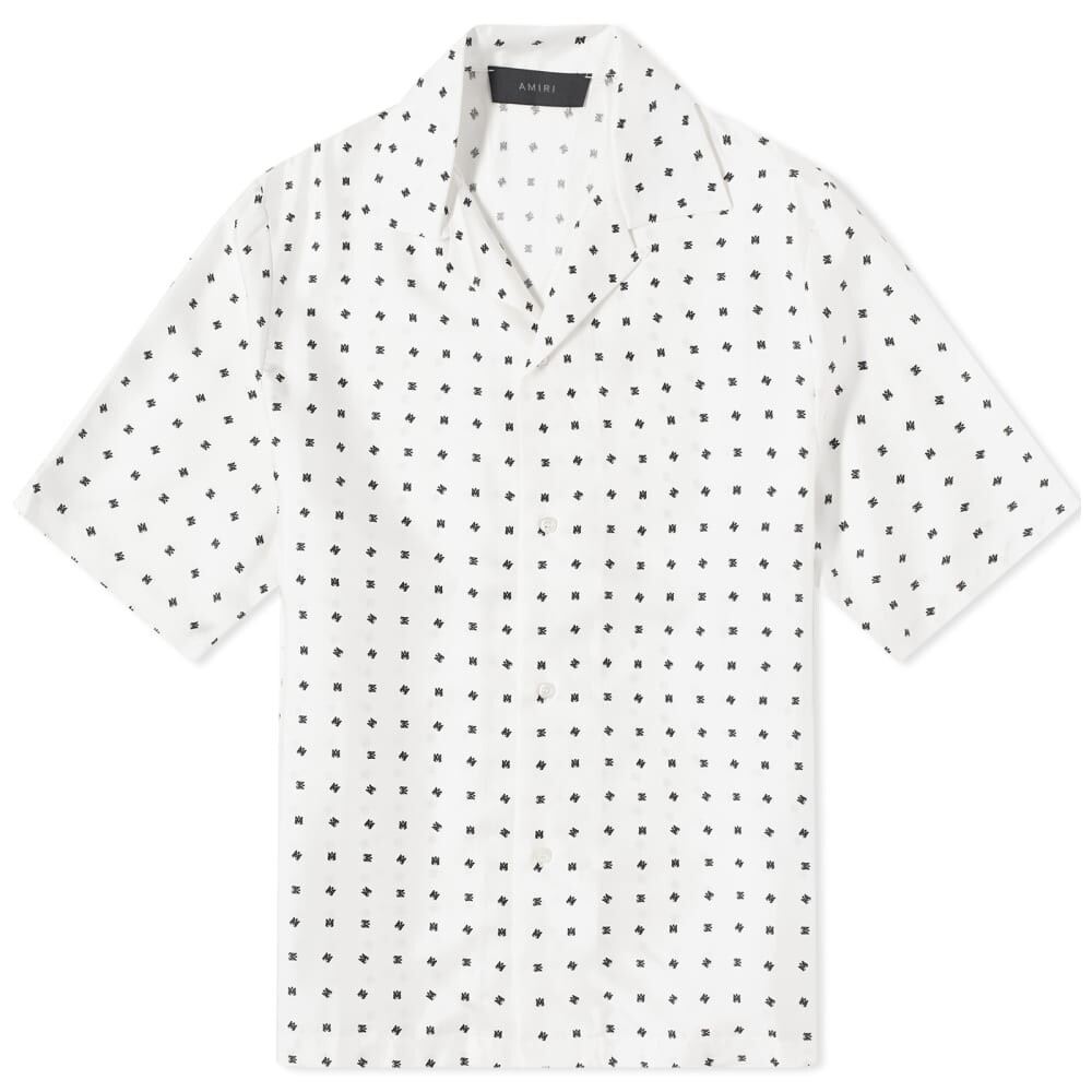 

Шелковая отпускная рубашка AMIRI Mix & Match, белый