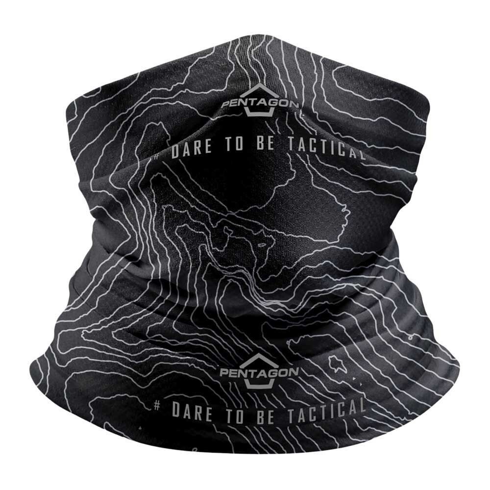 

Неквормер Pentagon Skiron Topographic Map, черный