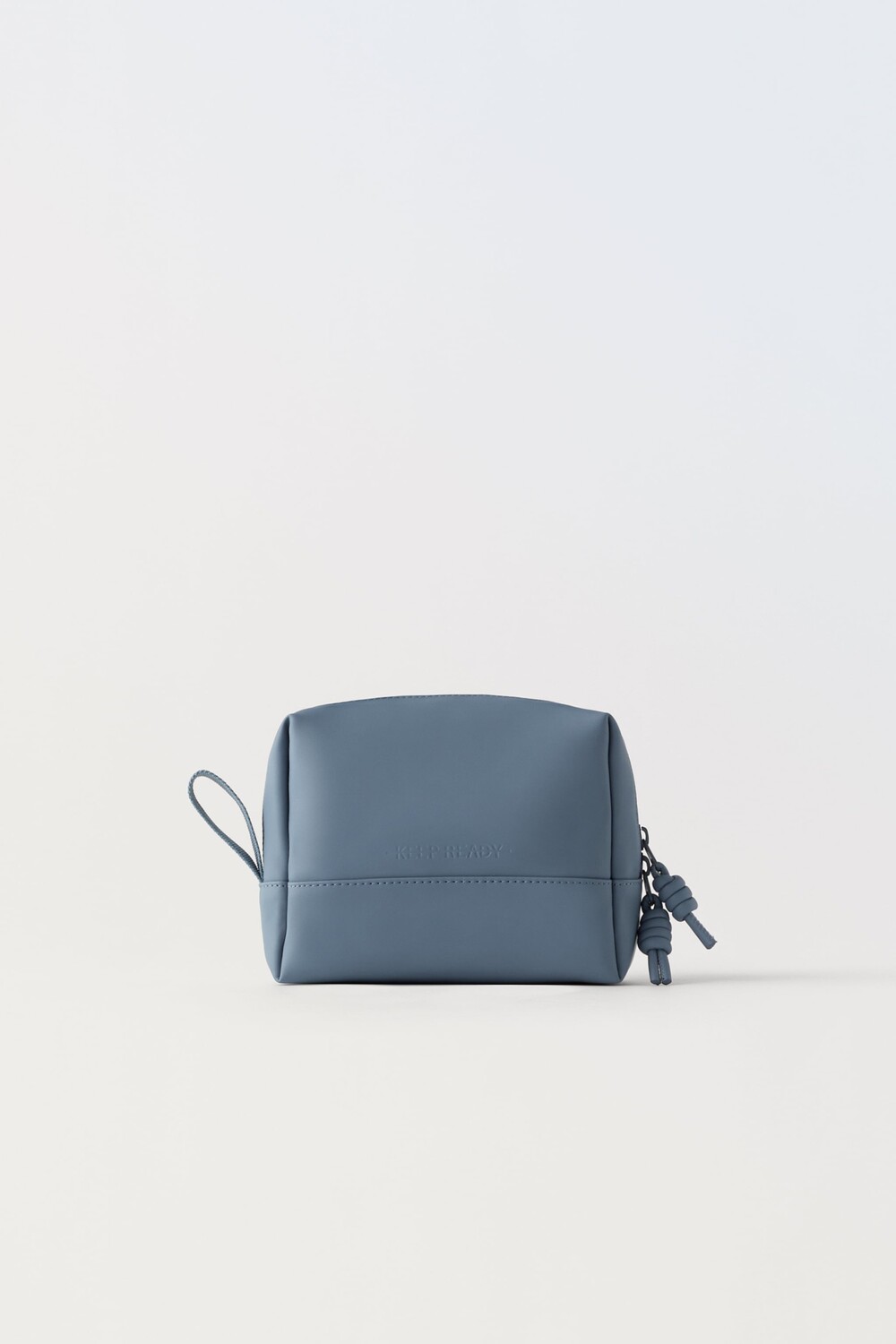 

Прорезиненная туалетная сумка Zara, синий