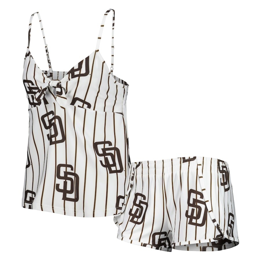 

Пижамный комплект Concepts Sport San Diego Padres, белый