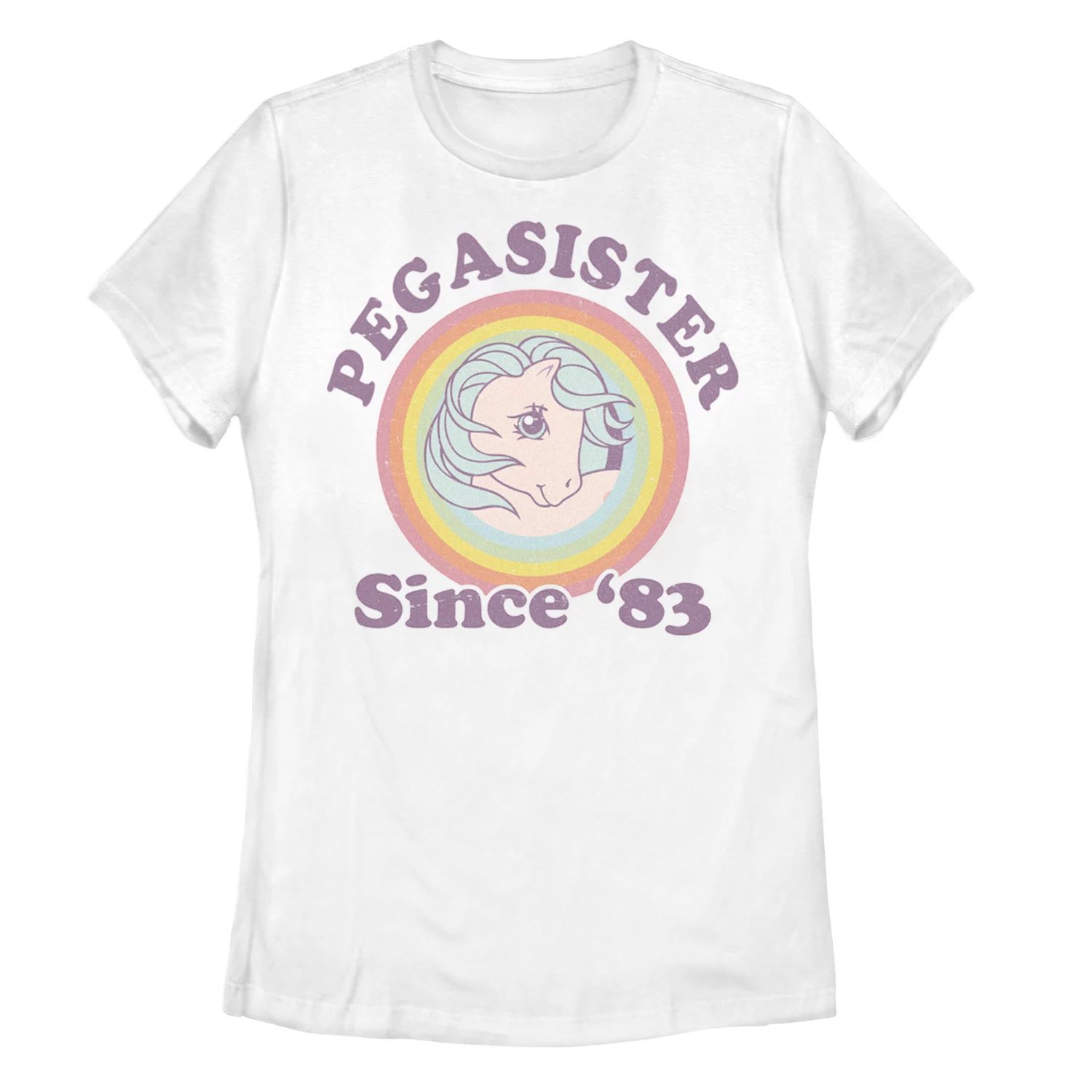 Детская футболка My Little Pony Pegasister с ретро-графикой 1983 года My Little Pony футболка с рисунком my little pony butterscotch для девочек 7–16 лет my little pony