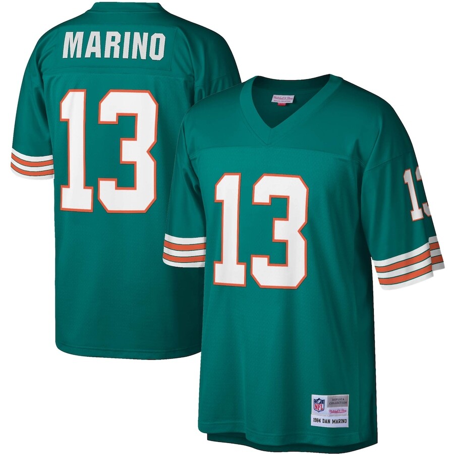 

Джерси Mitchell & Ness Miami Dolphins, аква