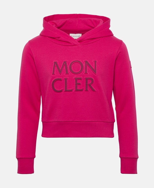 

Худи с капюшоном Moncler, розовый