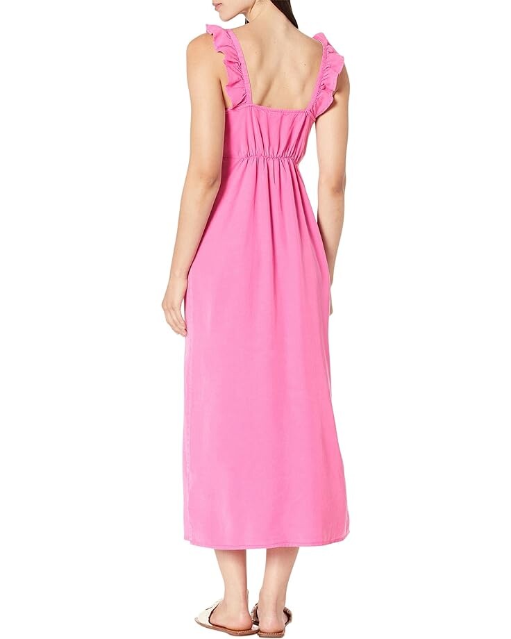 

Платье KUT from the Kloth Zosia - Long Dress w/ Ruffle Straps, цвет Magenta
