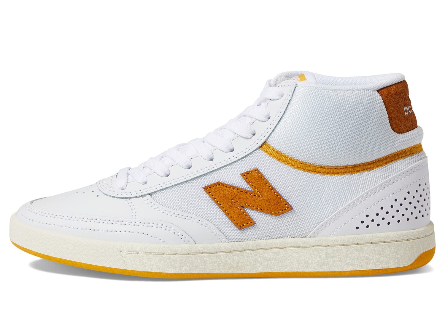 

Кроссовки New Balance Numeric 440 High, белый/желтый