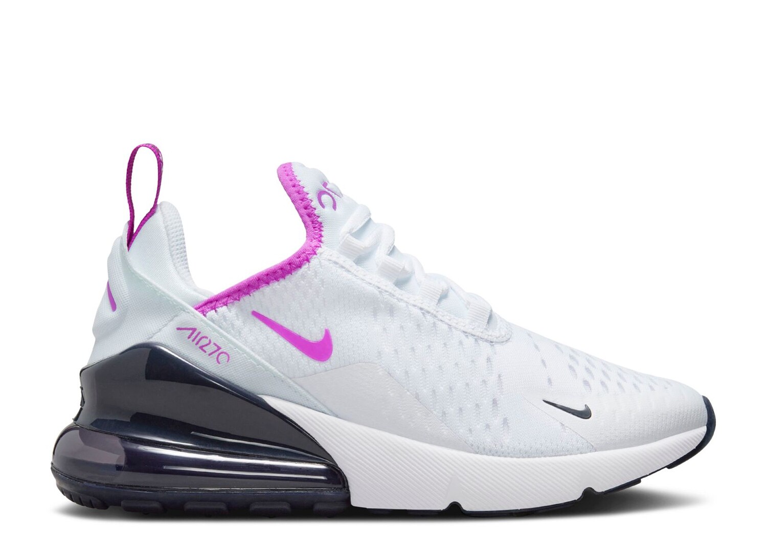 

Кроссовки Nike Air Max 270 Gs 'White Fuchsia Dream', белый