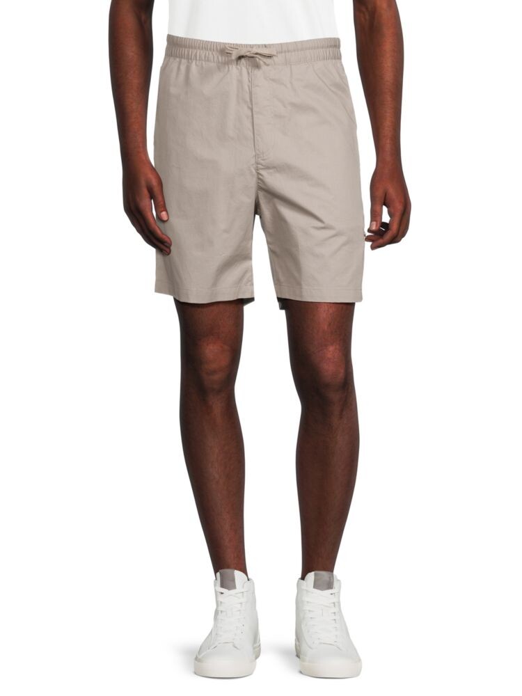 

Однотонные шорты из поплина Frame, цвет Light Grey