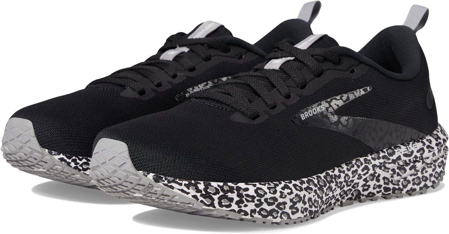 

Кроссовки Revel 6 Brooks, цвет White/Black/Alloy