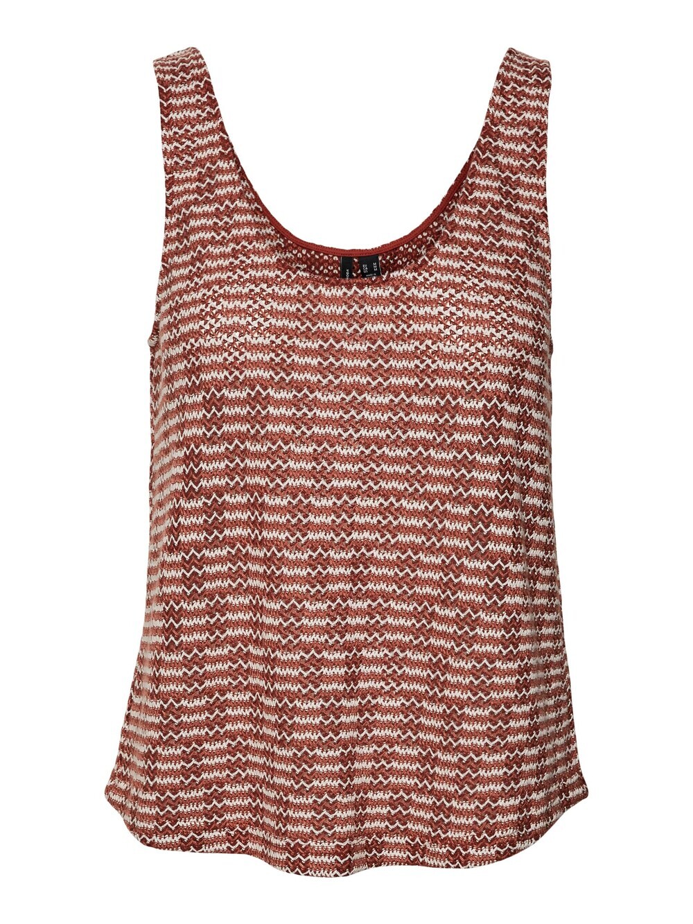 

Вязаный топ VERO MODA MILLE, темно-красный