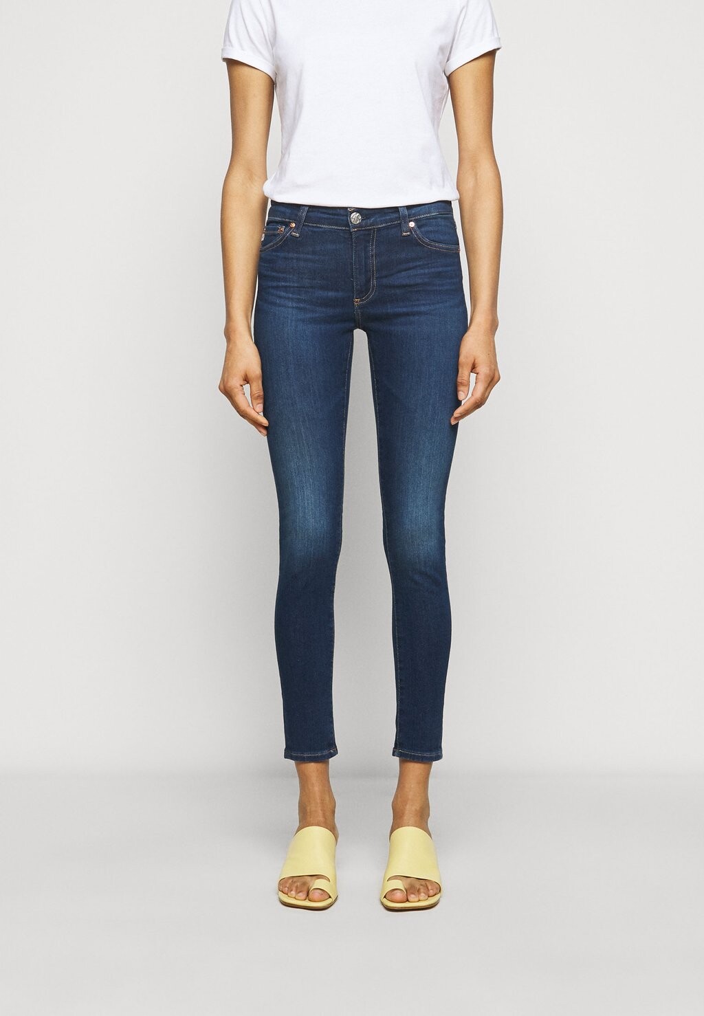 

Джинсы Skinny Fit AG Jeans, темно-синий
