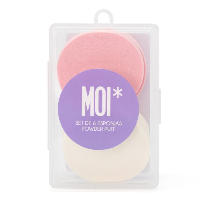 Спонж Esponjas Puff de Maquillaje Moi*, Multicolor спонжи для нанесения основы под макияж basicare foundation sponges pack of 3 1 шт