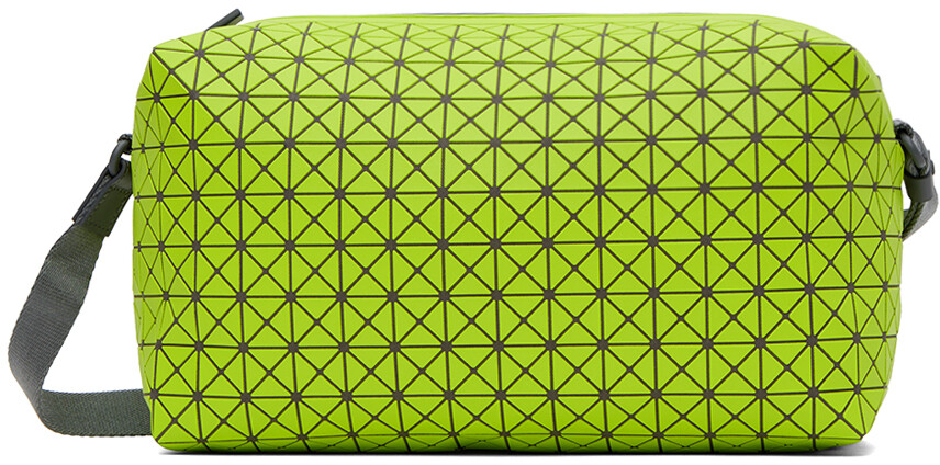 

Зеленая виниловая седельная сумка Bao Bao Issey Miyake