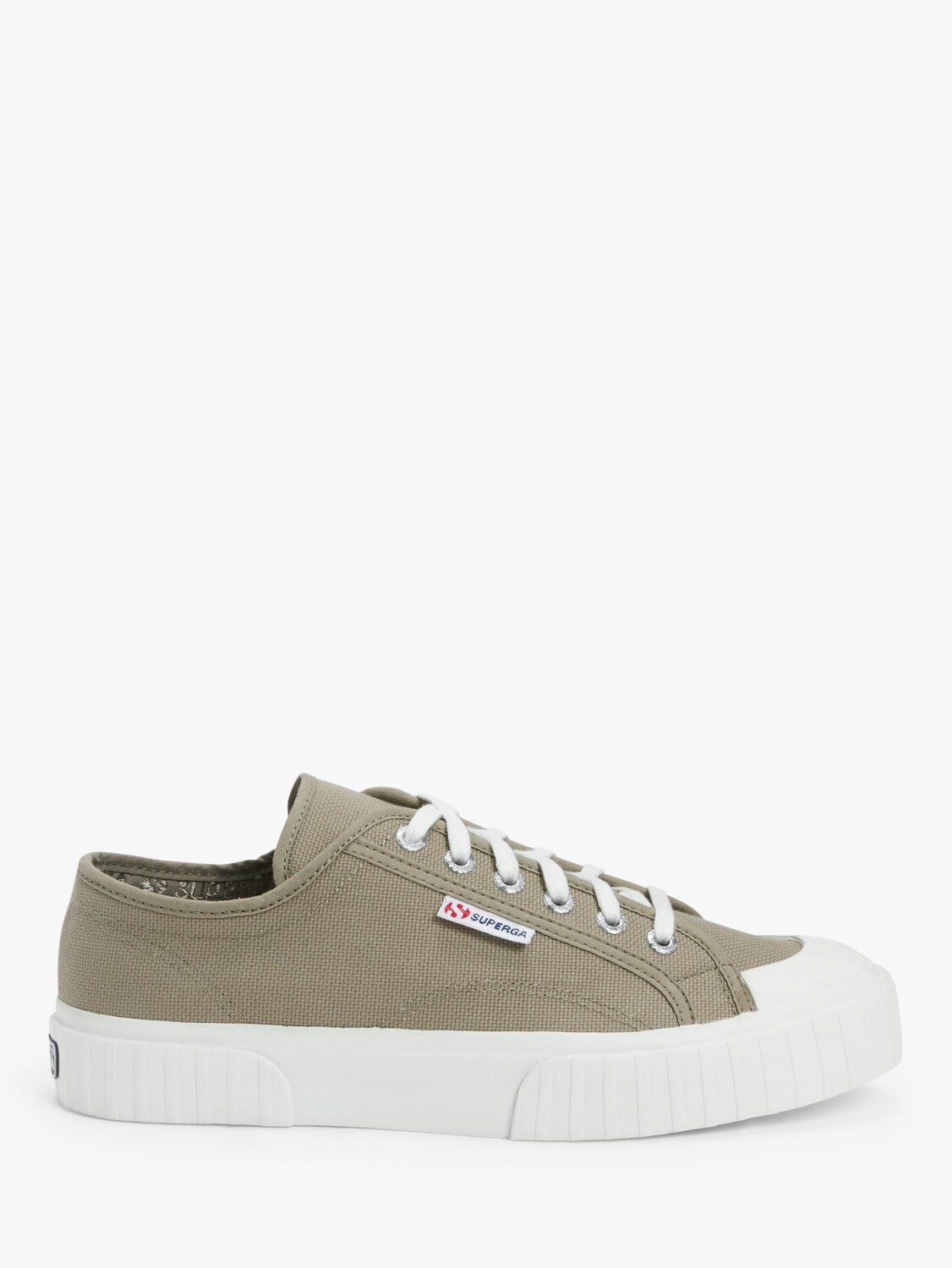 

Кроссовки из парусины 2630 Avorio Superga, серое ископаемое