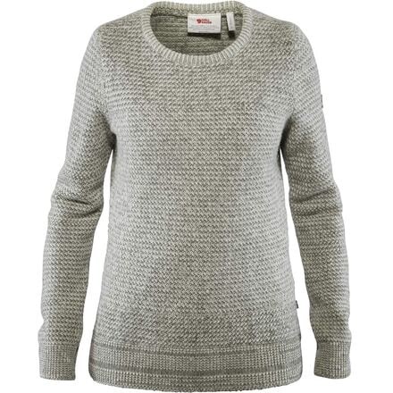 

Свитер Ovik Structure женский Fjallraven, цвет Egg Shell/Grey