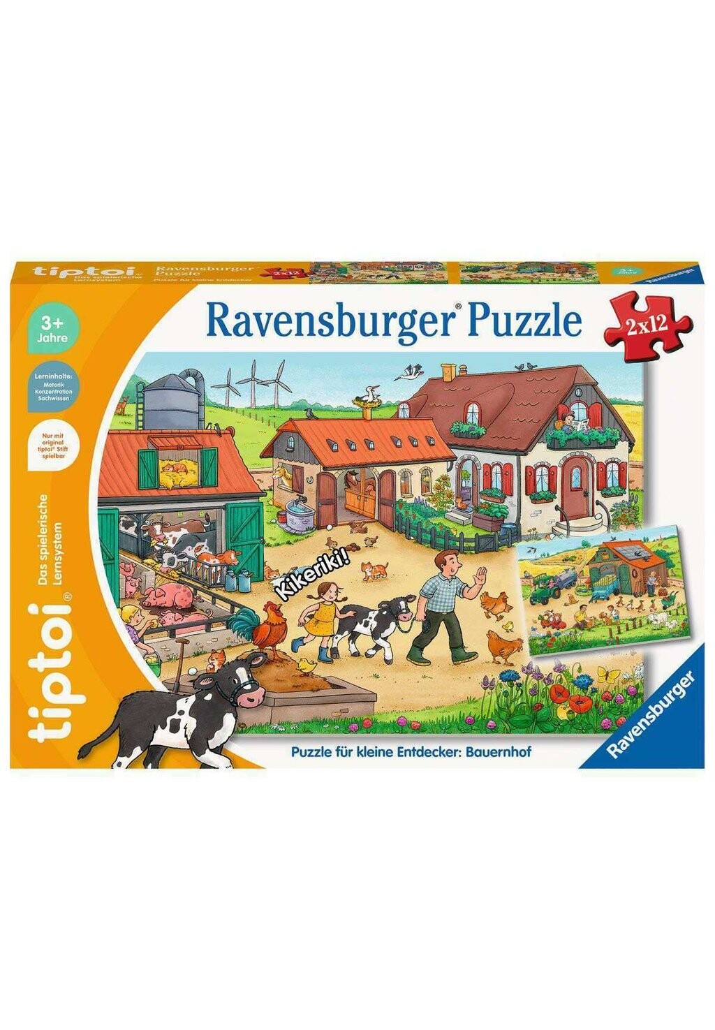 

Пазл TIPTOI PUZZLE FÜR KLEINE ENTDECKER: BAUERNHOF Ravensburger, цвет mehrfarbig