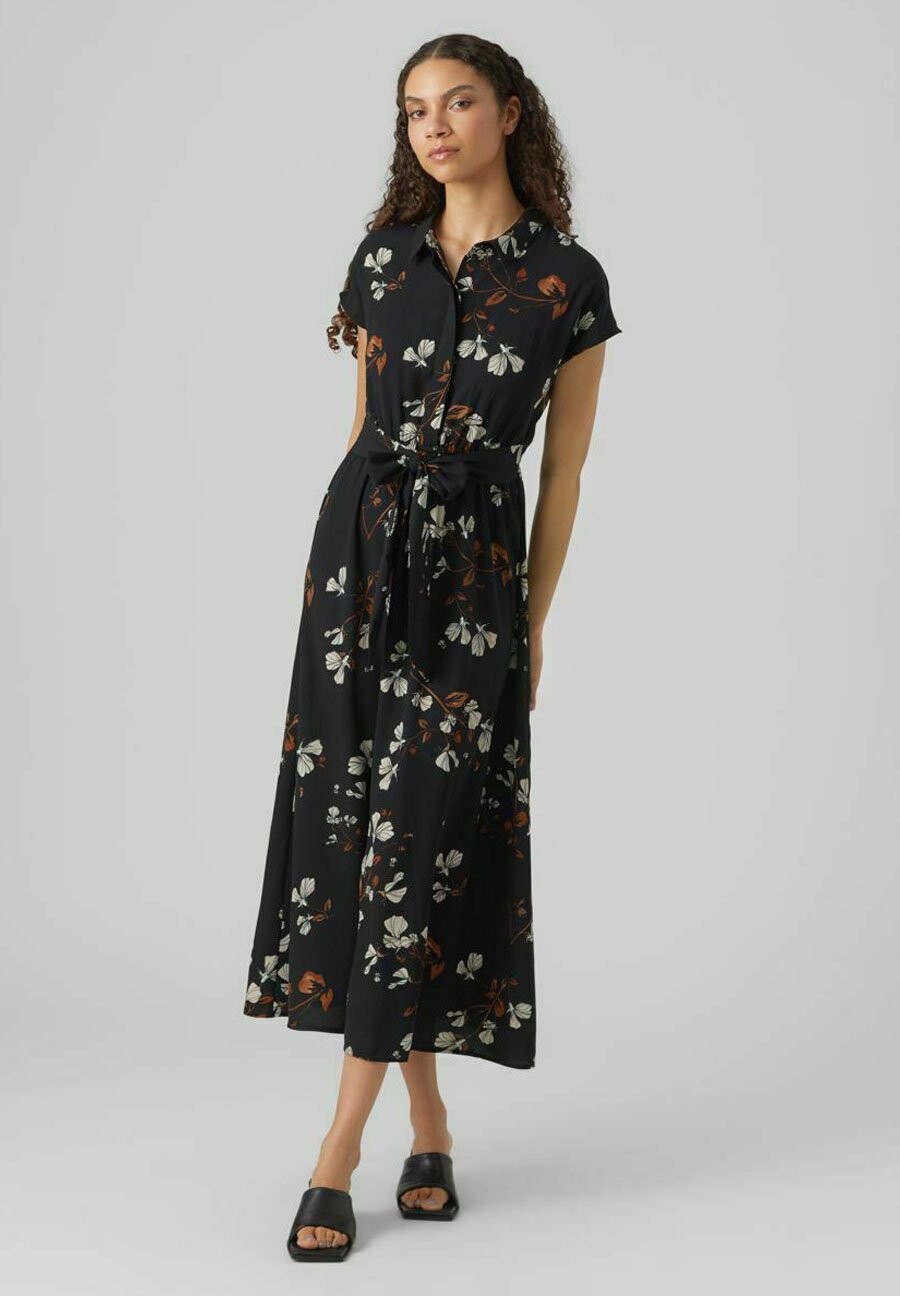

Платье-рубашка Vero Moda, черный