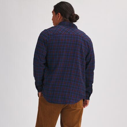 

Повседневная фланель мужские Stoic, цвет Cobalt Plaid
