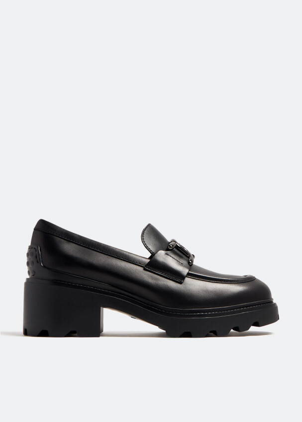

Лоферы Tod'S Leather, черный