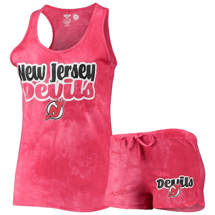 

Пижамный комплект Concepts Sport New Jersey Devils, красный