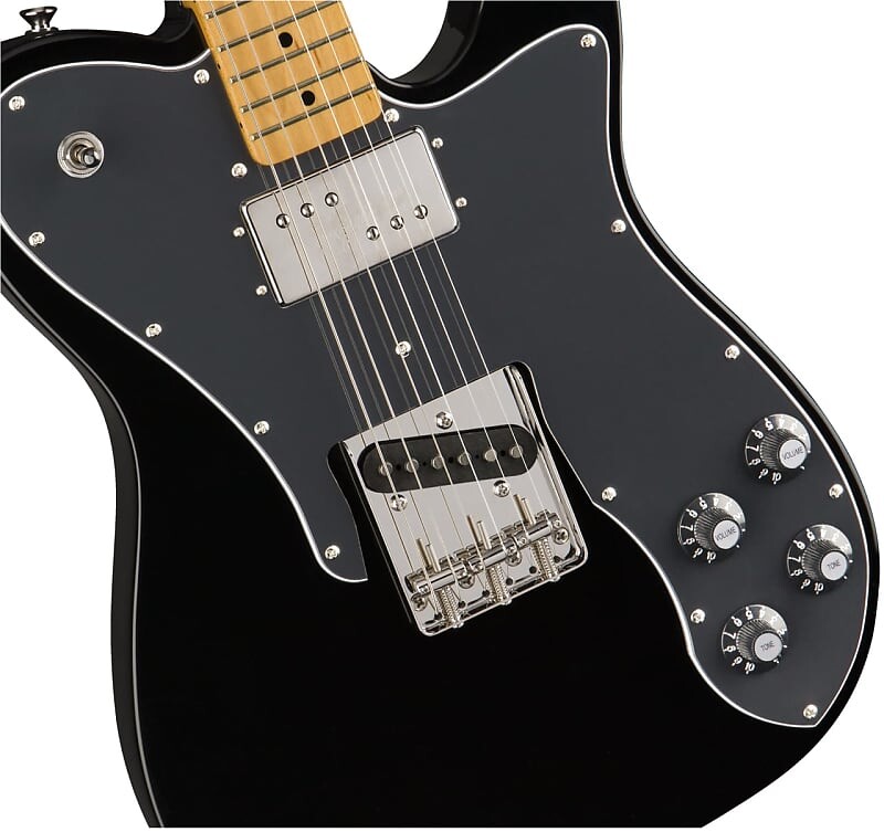 

Электрогитара Fender Classic Vibe '70s Telecaster Custom Электрогитара Кленовый гриф, черный