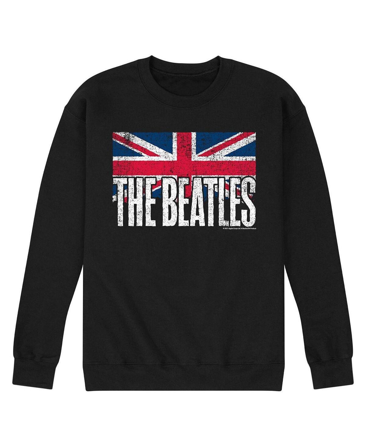 

Мужская флисовая толстовка the beatles union jack AIRWAVES, черный