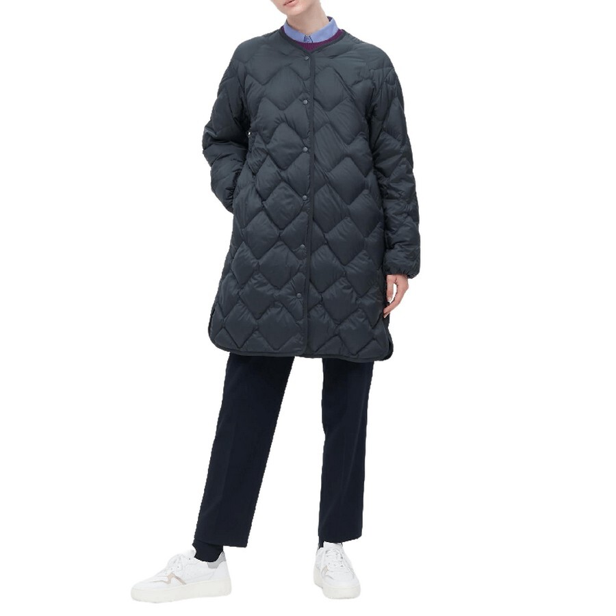 

Пальто Uniqlo Ultra Light Down Relaxed, темно-зеленый (Размер M)
