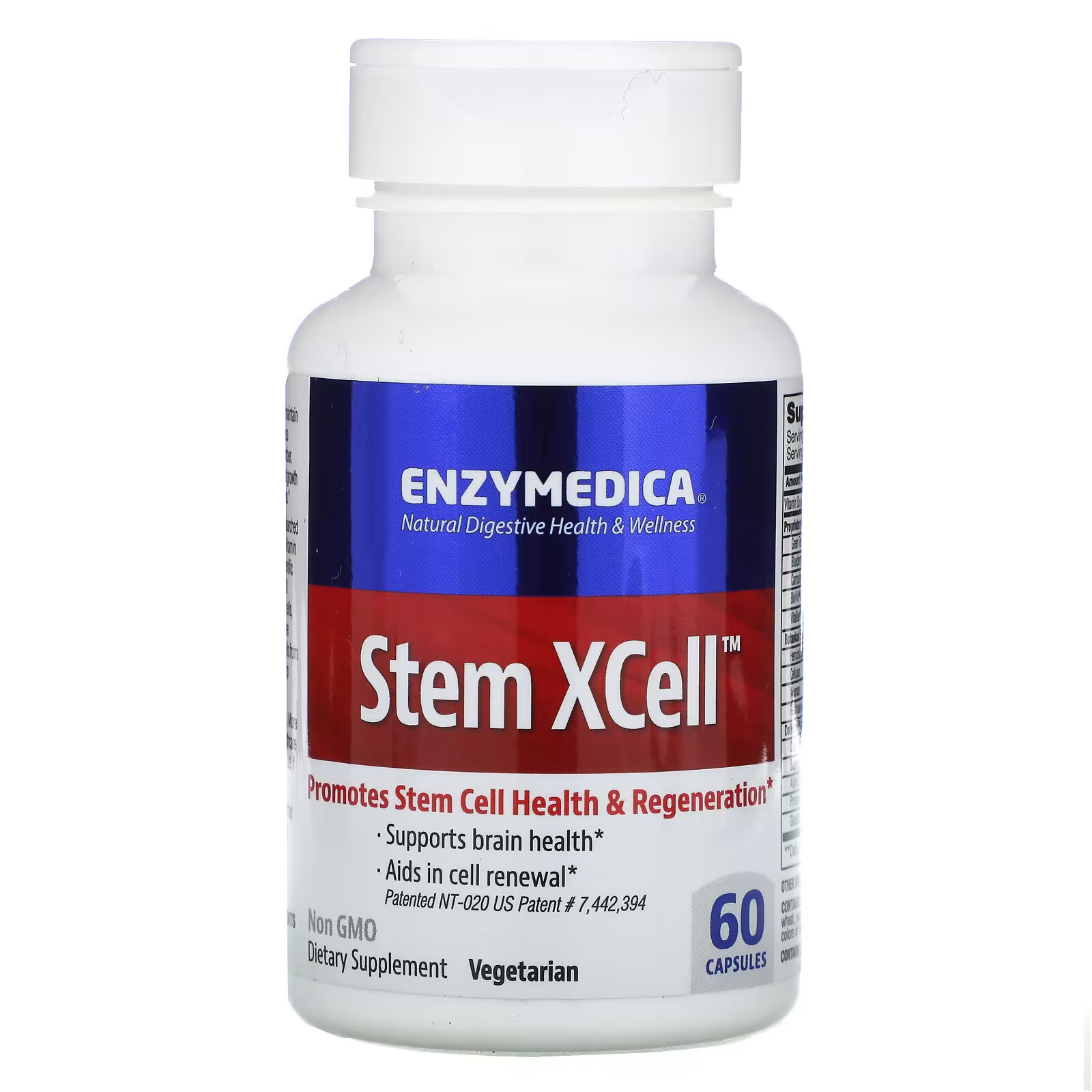 Enzymedica, Stem XCell, 60 капсул enzymedica veggiegest 60 капсул