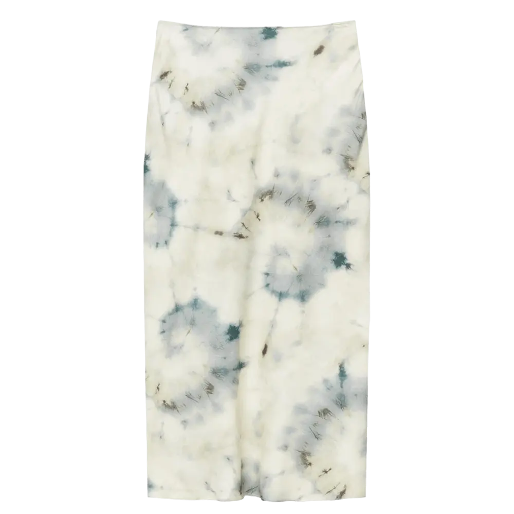 

Юбка Pull&Bear Long Tie Dye, светло-серый