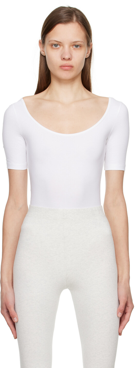 

Эксклюзивное белое боди SSENSE Pien FLORE FLORE