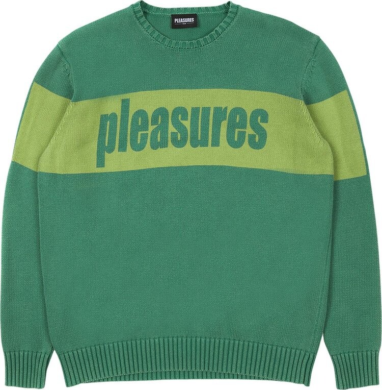 

Свитер Pleasures Lighter Sweater 'Green', зеленый
