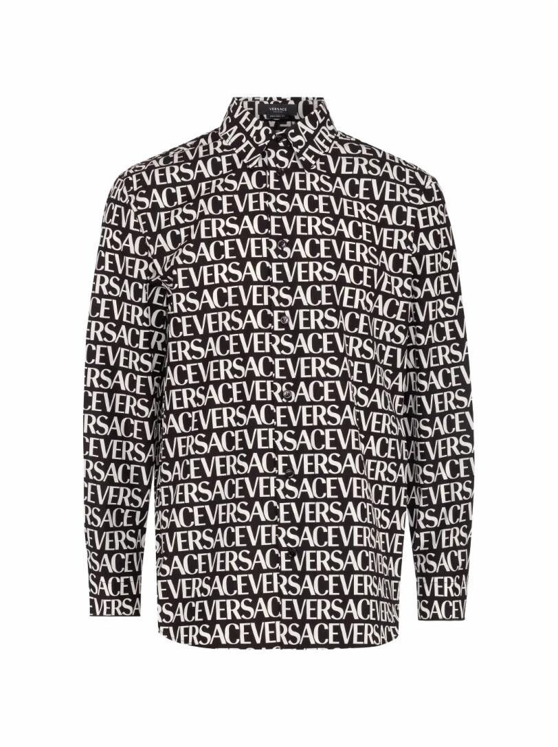 

Рубашка с монограммой Versace
