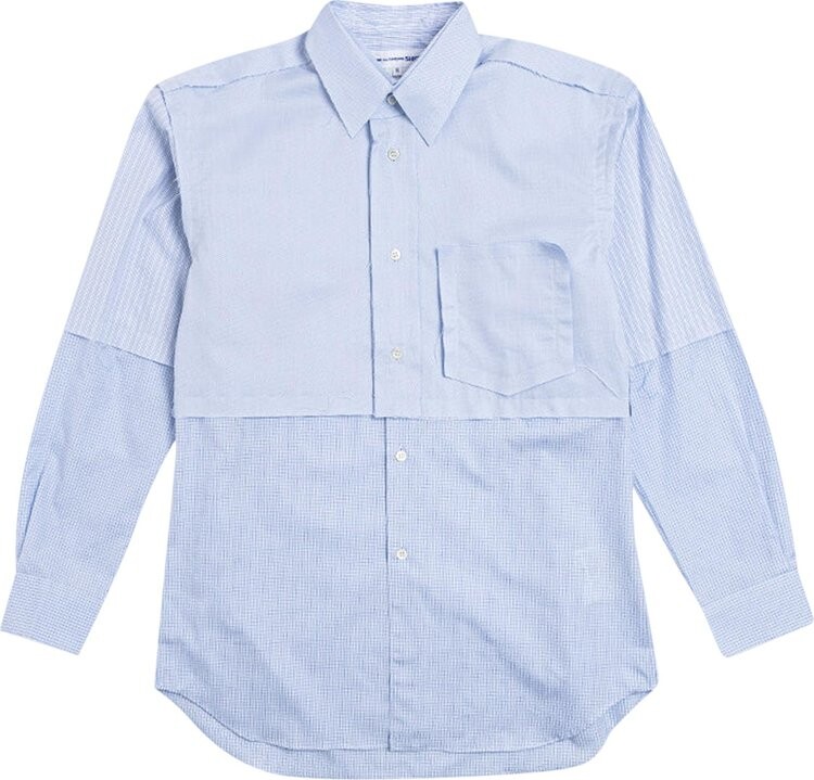 

Рубашка Comme des Garçons SHIRT Chest Pocket Shirt 'Blue', синий